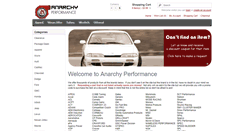 Desktop Screenshot of anarchyperformance.com